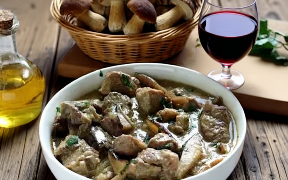 Estofado de ternera con setas porcini y vino tinto: ¡una guía completa para el plato perfecto!